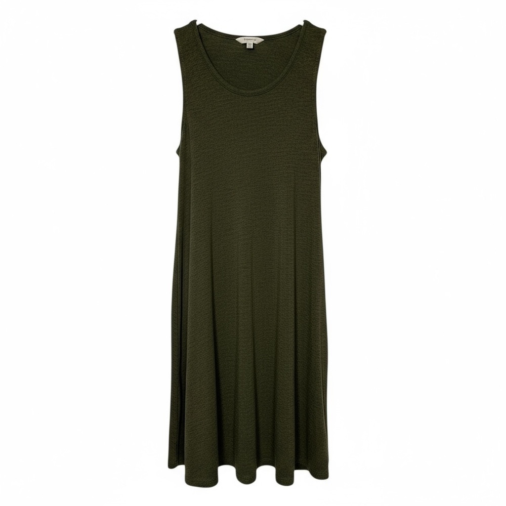 Madewell Olive Green Sleeveless Mini Dress